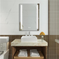Зеркало с подсветкой для ванной комнаты Мессина